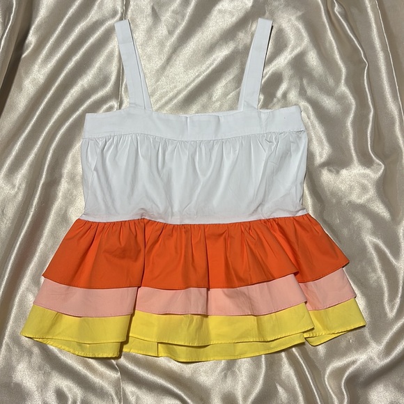 Colorblock tiered tank top - Picture 8 of 11